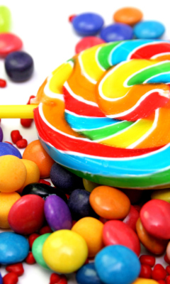 Colorful Candies screenshot #1 240x400