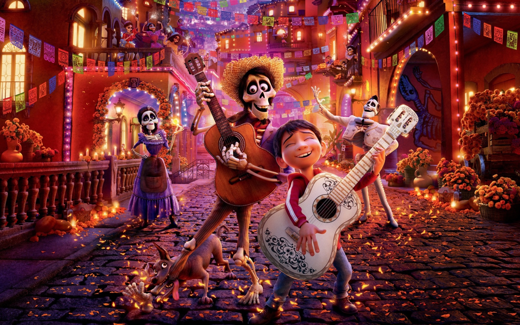 Fondo de pantalla Coco 2017 Film 1680x1050