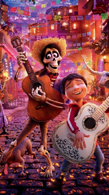 Coco 2017 Film wallpaper 360x640