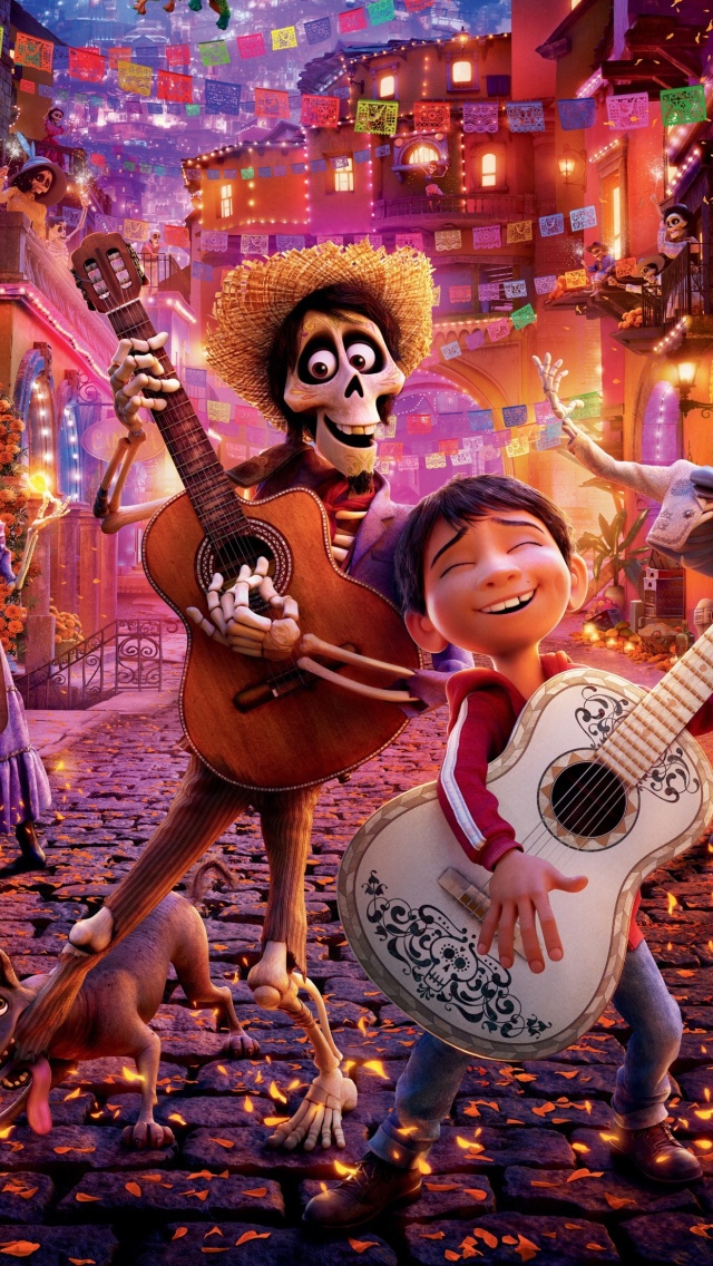 Coco 2017 Film wallpaper 640x1136