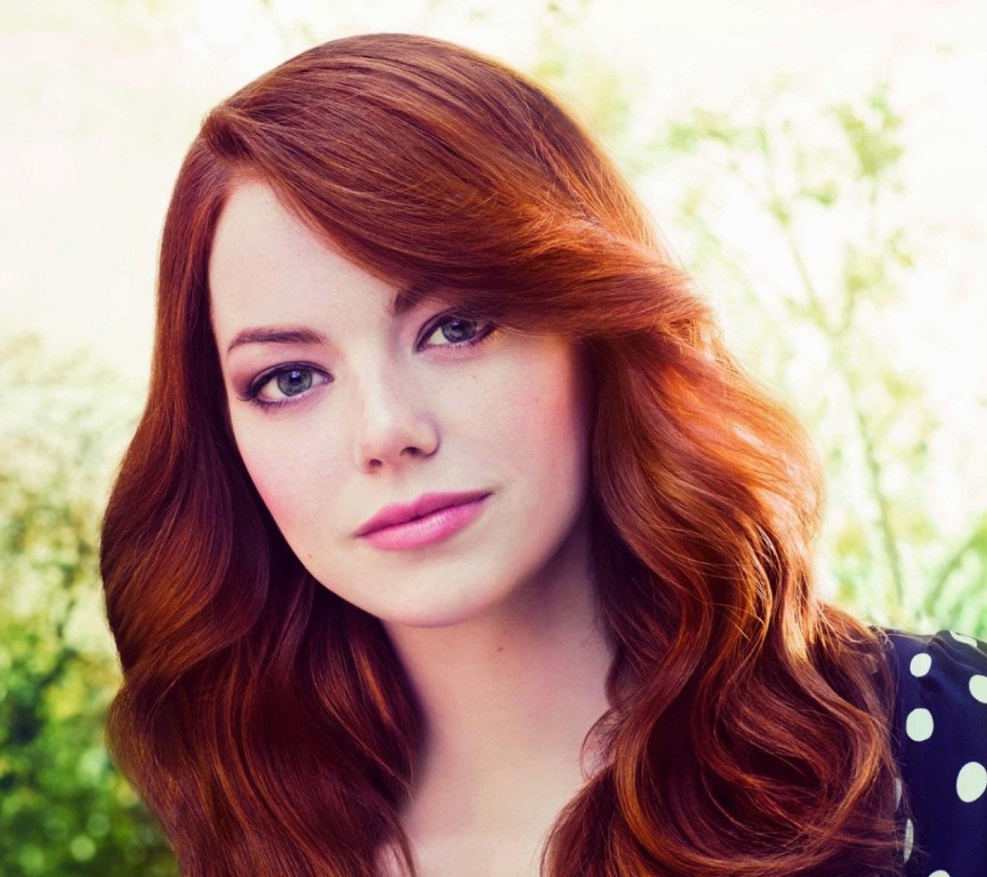 Screenshot №1 pro téma Emma Stone Portrait 1440x1280