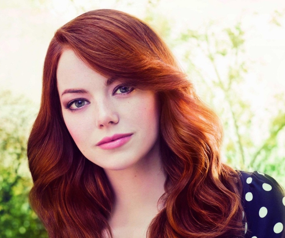 Screenshot №1 pro téma Emma Stone Portrait 960x800