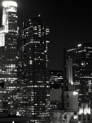 Los Angeles Black And White wallpaper 132x176