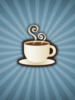 Fondo de pantalla Cup Of Coffee 240x320
