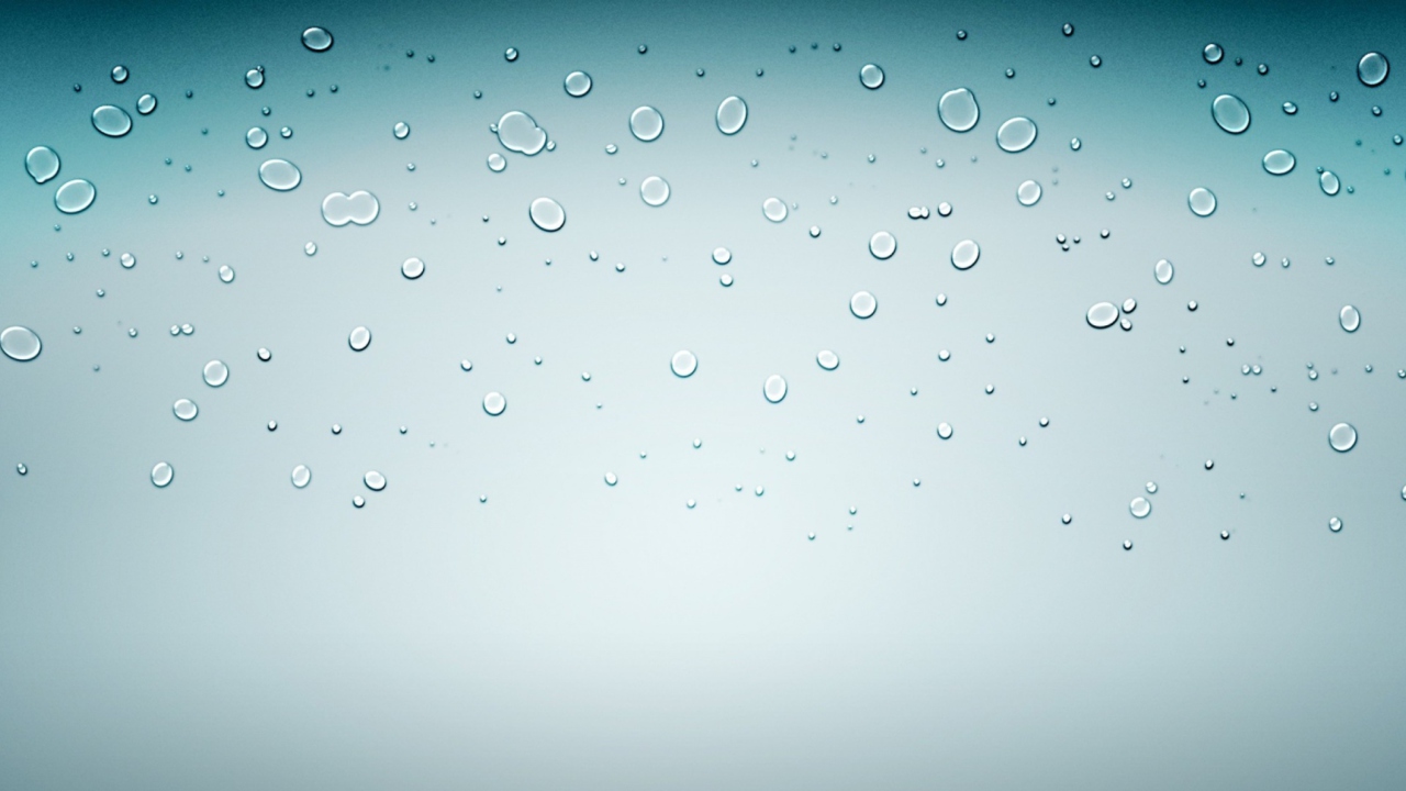 Screenshot №1 pro téma Water Drops On Glass 1280x720