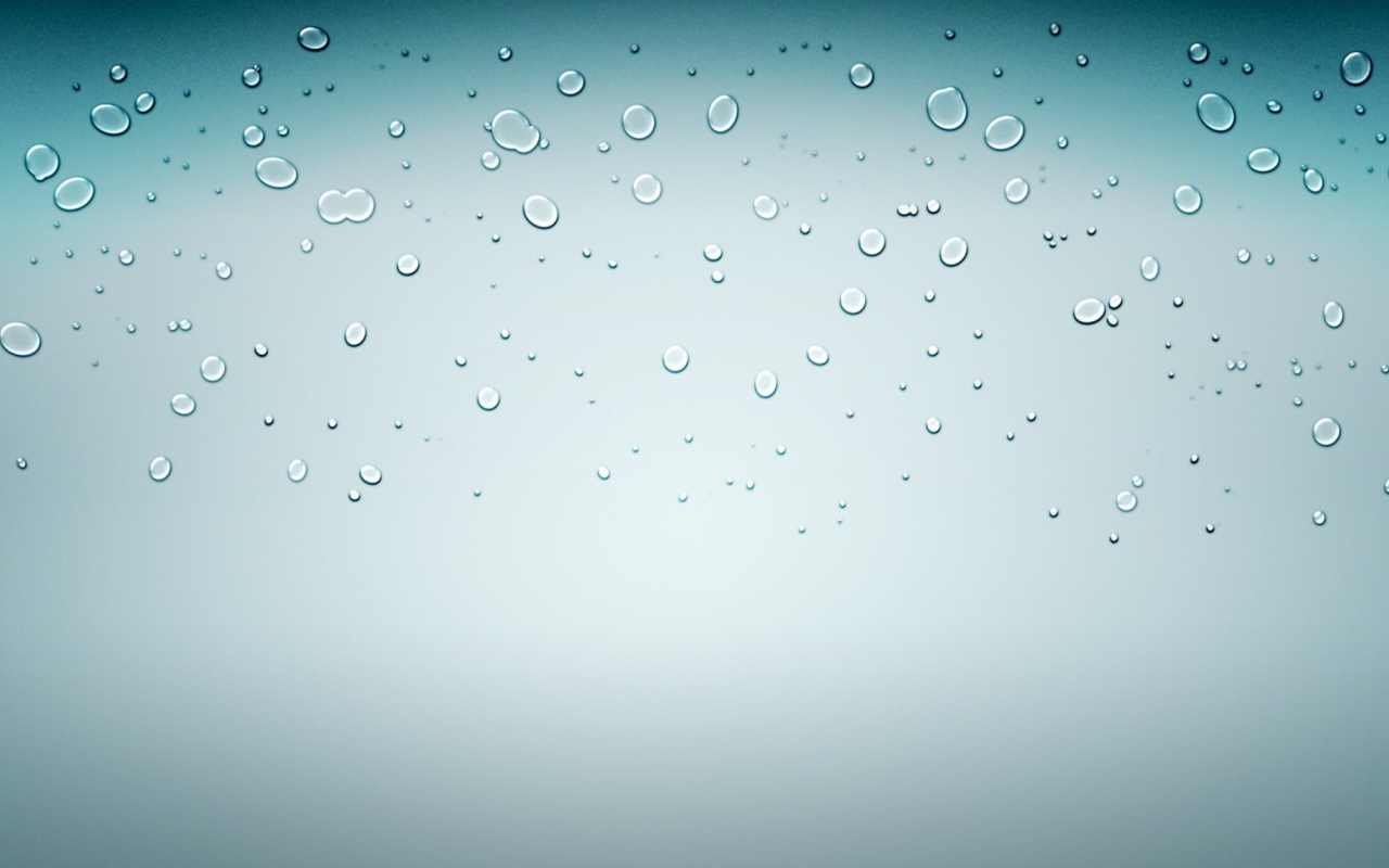Water Drops On Glass screenshot #1 1280x800