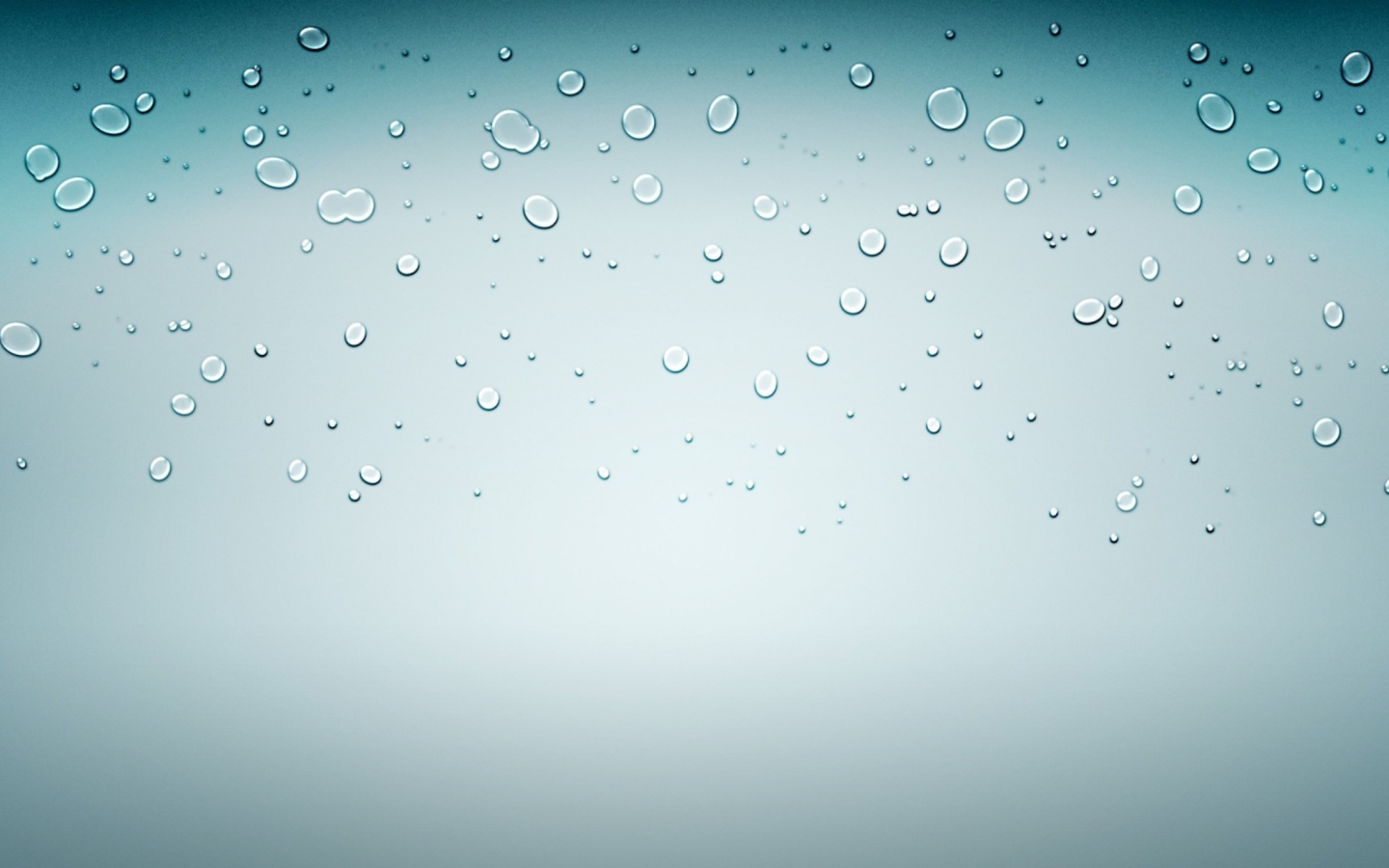Fondo de pantalla Water Drops On Glass 1440x900