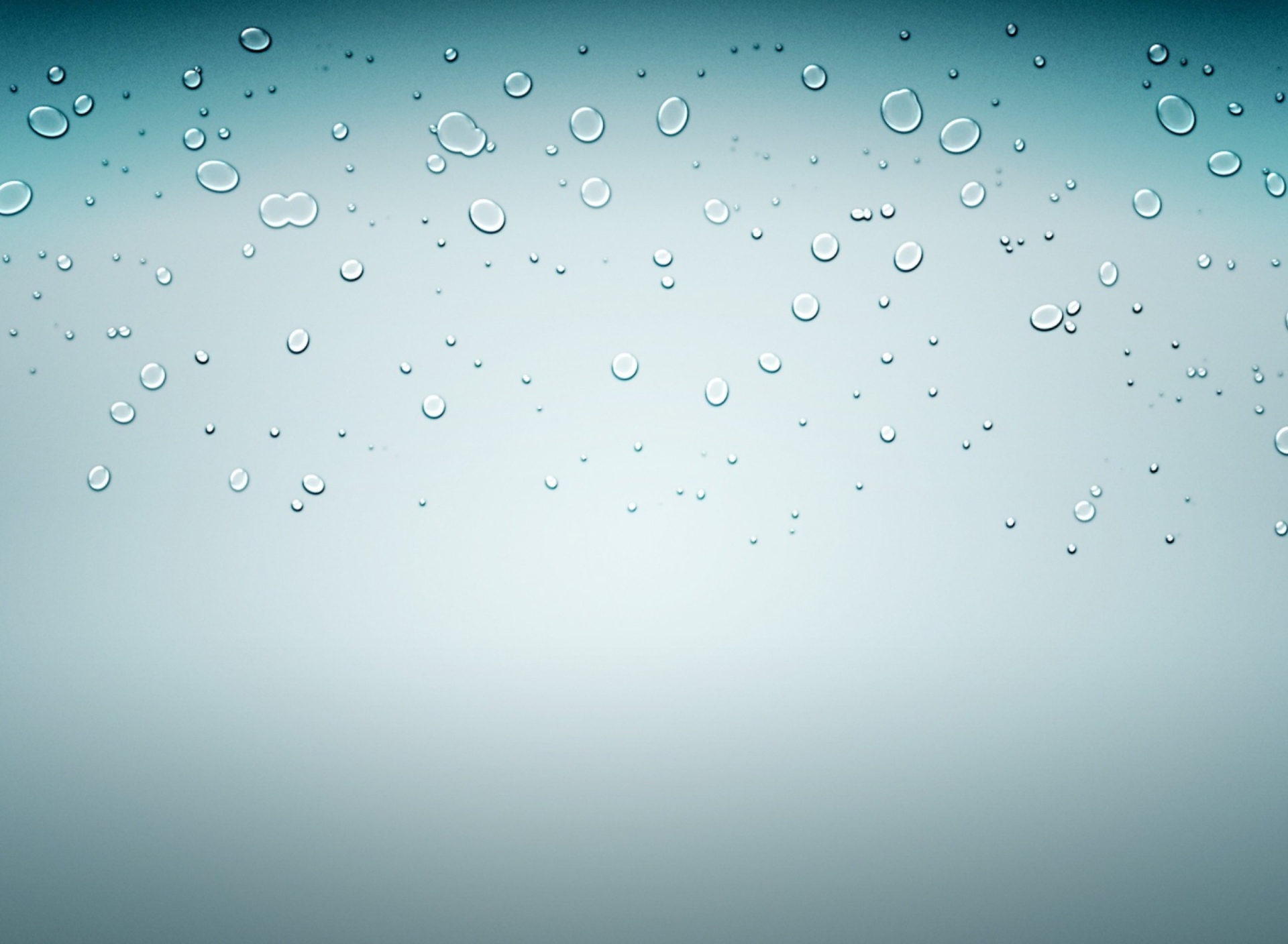 Sfondi Water Drops On Glass 1920x1408