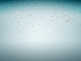 Обои Water Drops On Glass 320x240