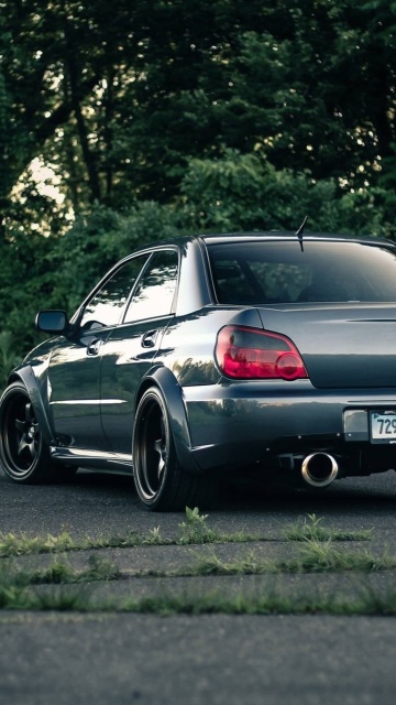 Das Subaru impreza tuning Wallpaper 360x640