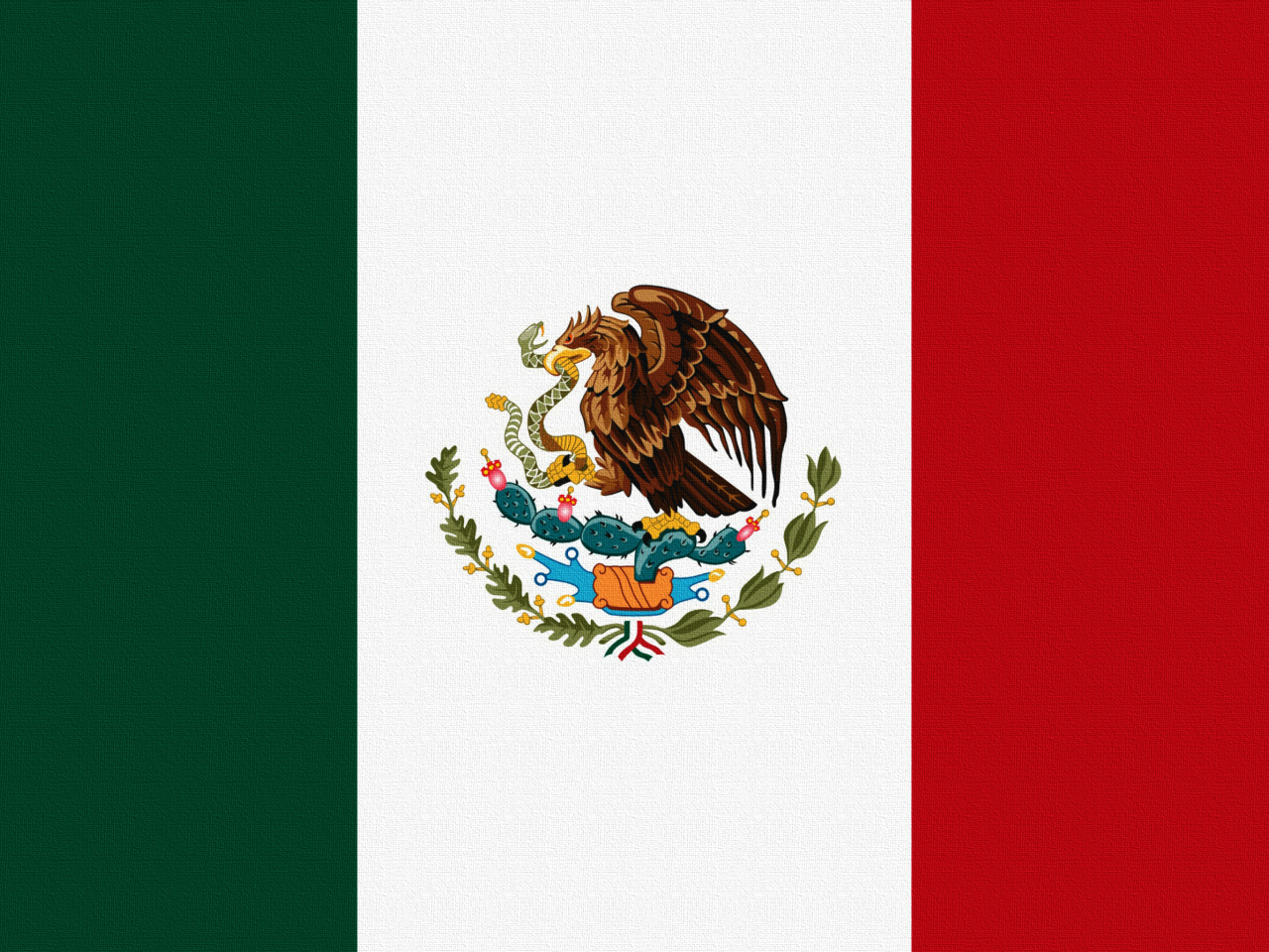 Sfondi Flag Of Mexico 1280x960