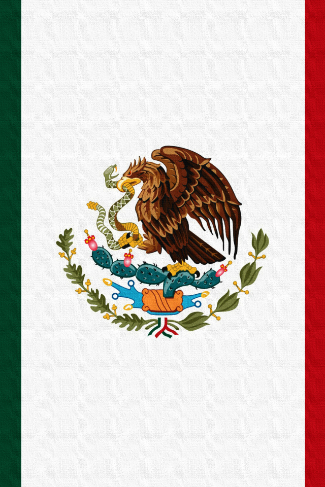 Обои Flag Of Mexico 640x960