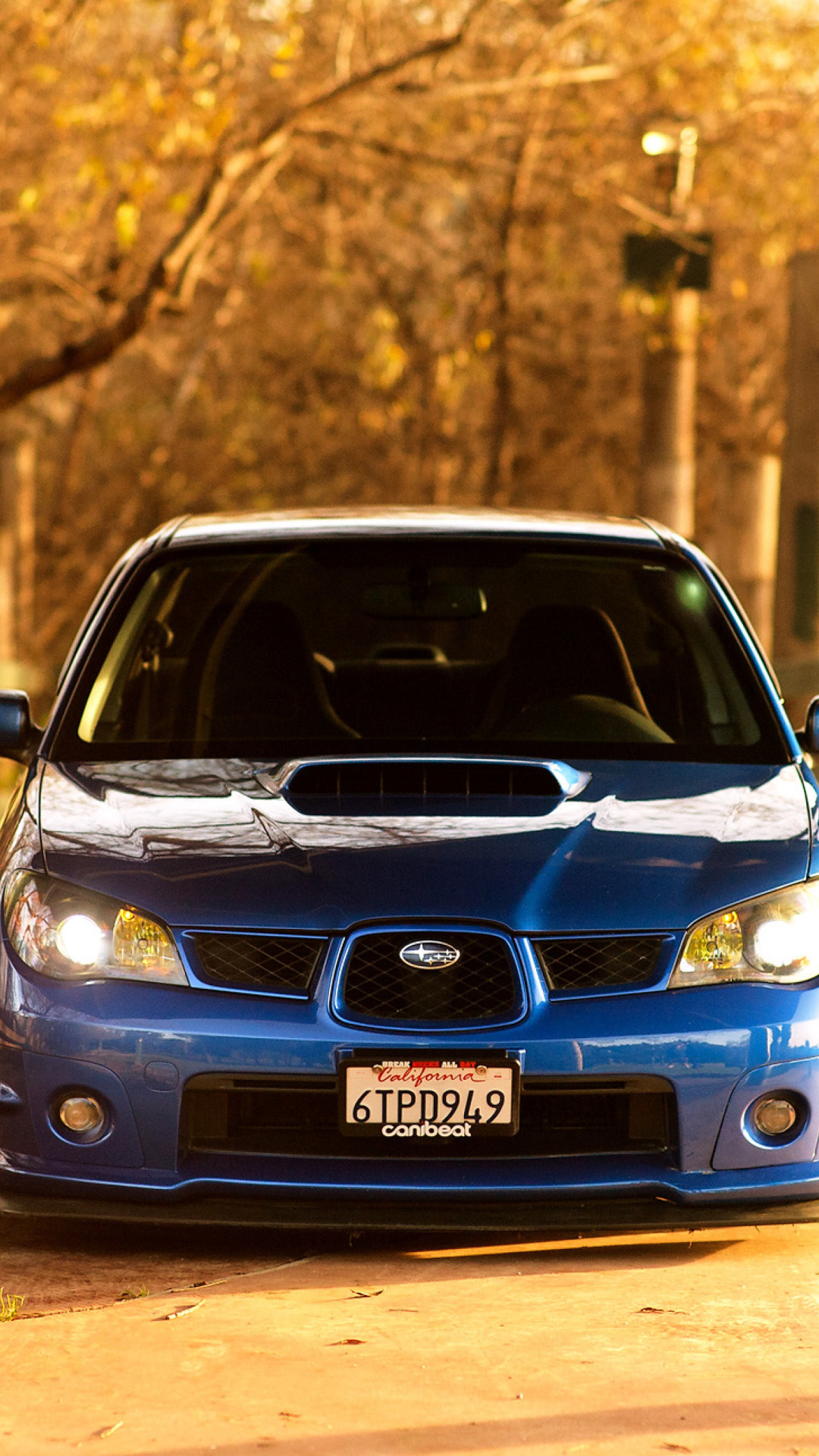 Fondo de pantalla Subaru Impreza WRX STI 1080x1920