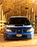 Subaru Impreza WRX STI wallpaper 128x160