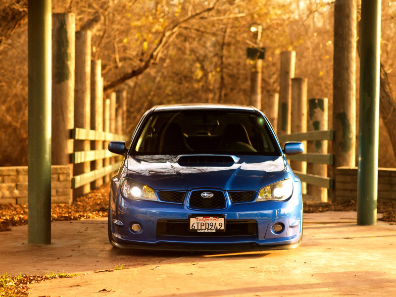 Das Subaru Impreza WRX STI Wallpaper 800x600