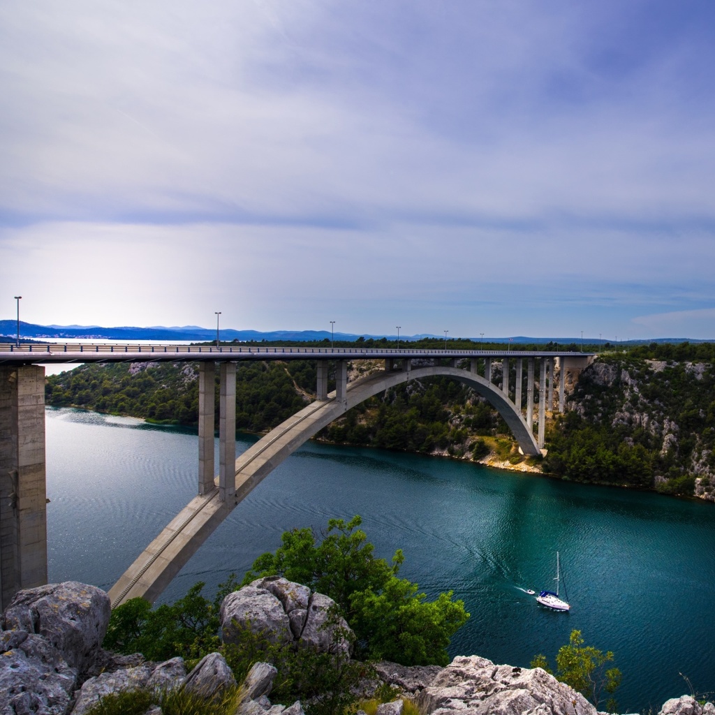 Sfondi Krka River Croatia 1024x1024