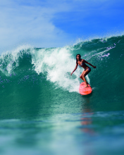 Screenshot №1 pro téma Big Waves Surfing 176x220