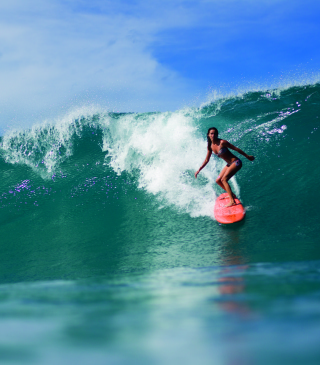 Big Waves Surfing - Obrázkek zdarma pro 640x960
