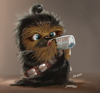 Baby Chewbacca - Obrázkek zdarma pro iPad mini