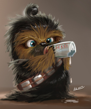 Baby Chewbacca - Obrázkek zdarma pro Nokia C1-00