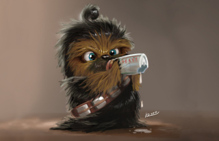 Baby Chewbacca - Obrázkek zdarma pro Sony Xperia E1