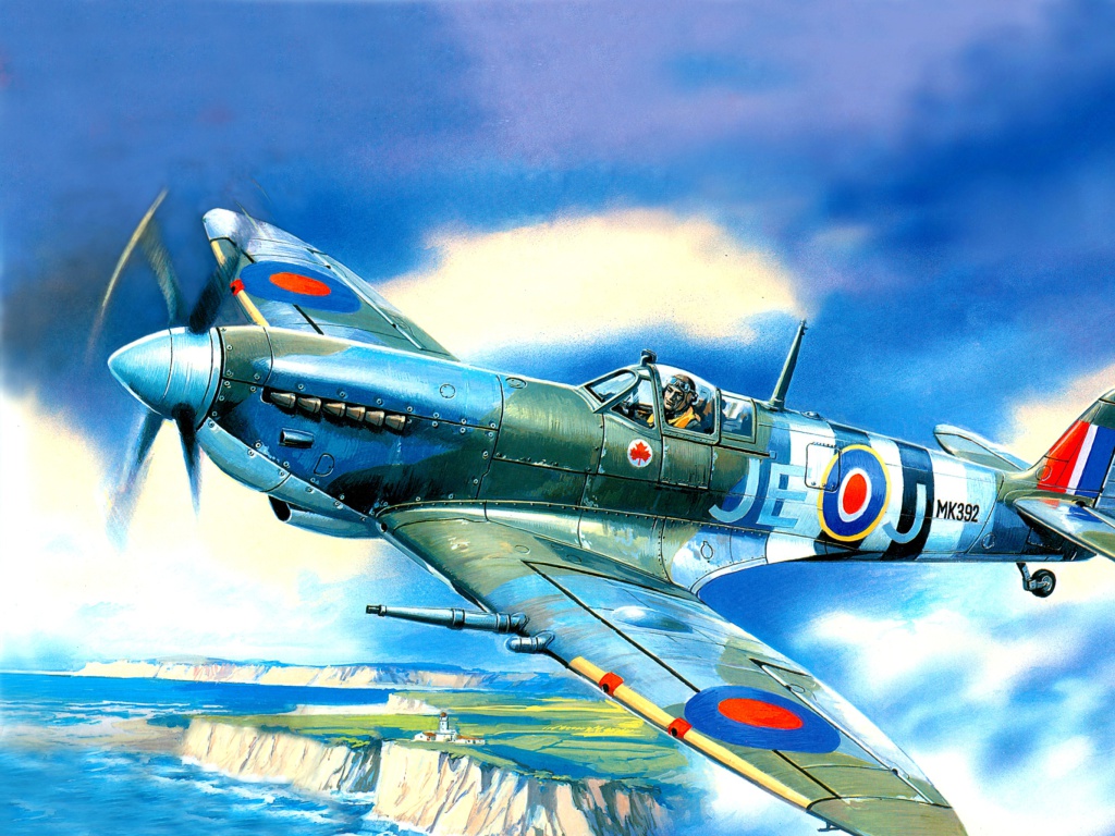 Screenshot №1 pro téma British Supermarine Spitfire Mk IX 1024x768