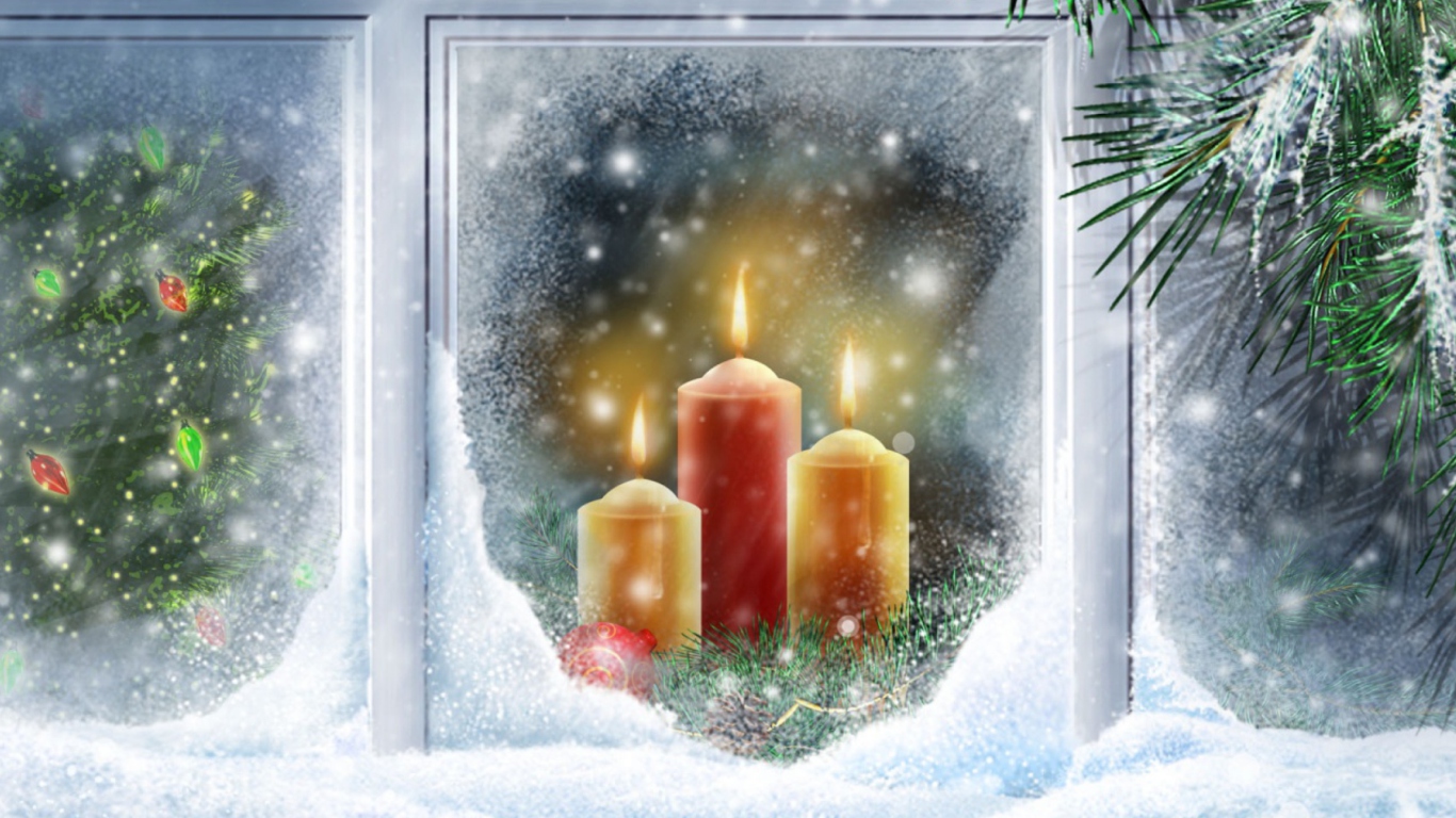 Special Wishes At Christmas wallpaper 1366x768