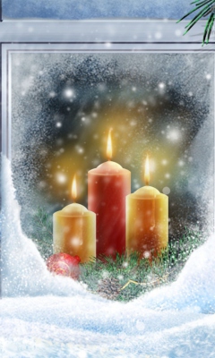 Screenshot №1 pro téma Special Wishes At Christmas 240x400