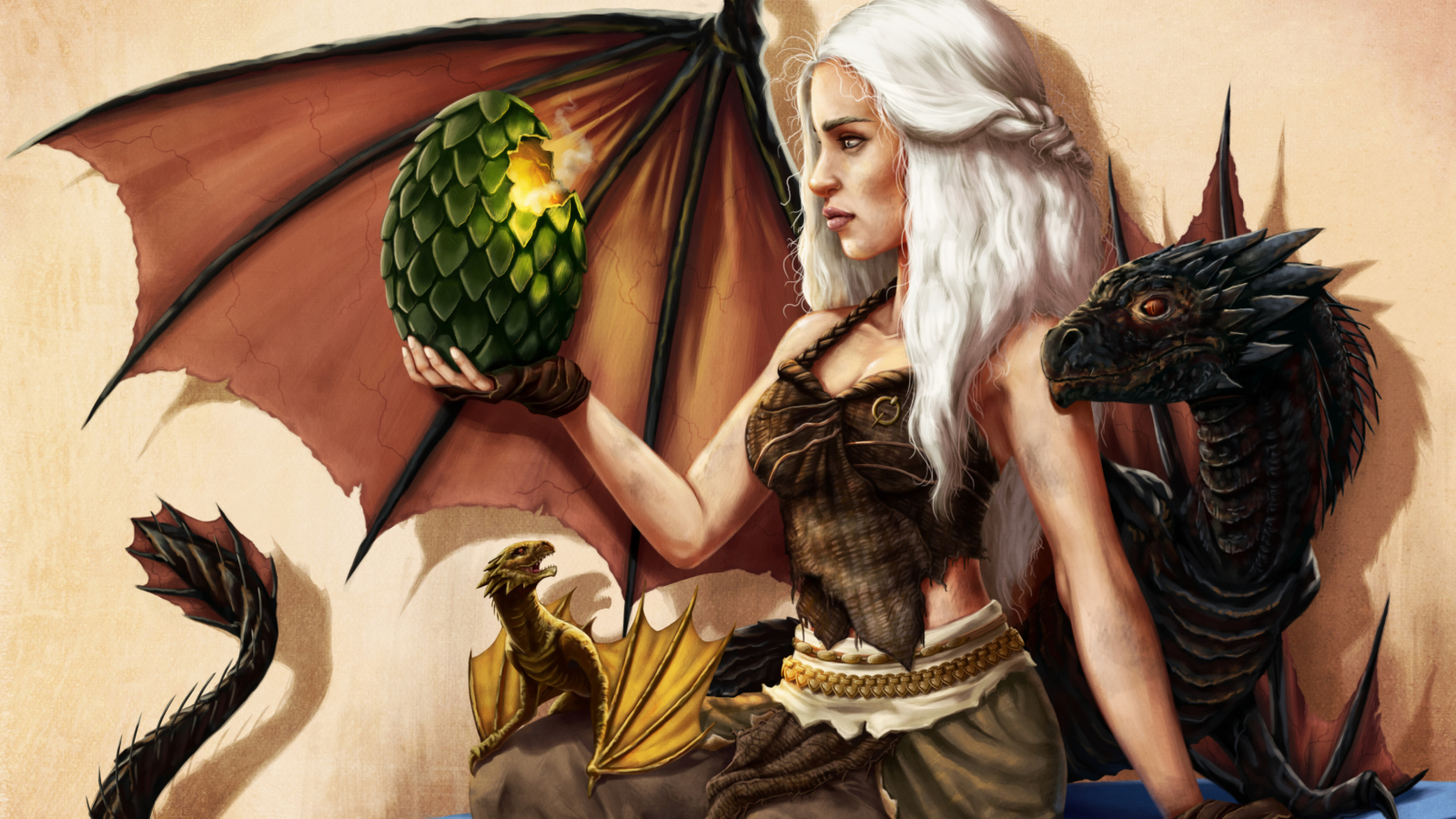 Screenshot №1 pro téma Game Of Thrones Art 1600x900