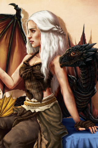 Das Game Of Thrones Art Wallpaper 320x480