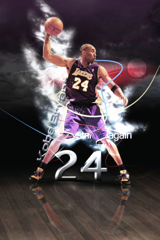 Sfondi Kobe Bryant 320x480