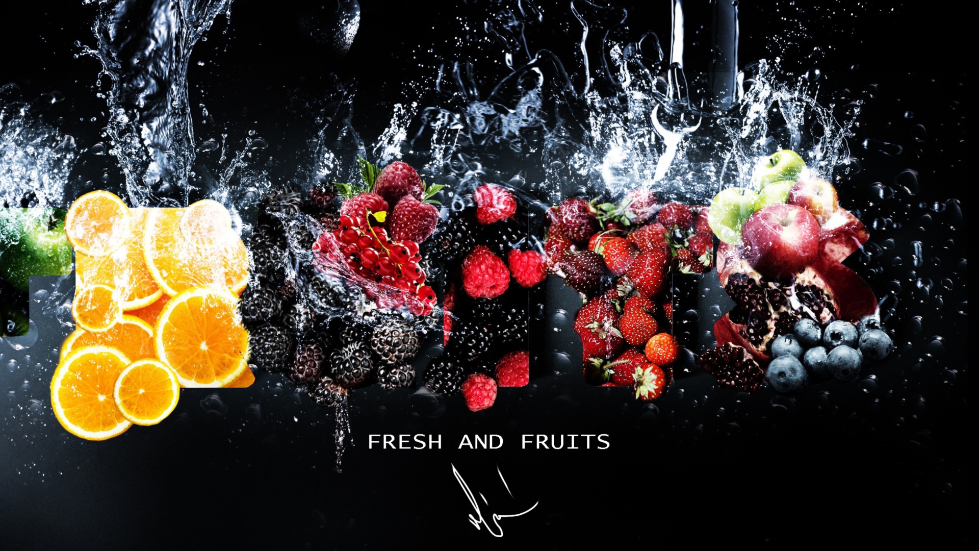 Screenshot №1 pro téma Fresh Fruits 1920x1080