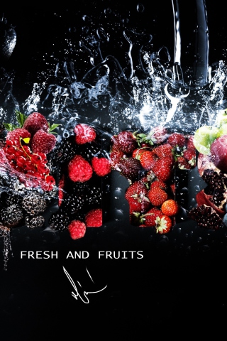 Fondo de pantalla Fresh Fruits 320x480