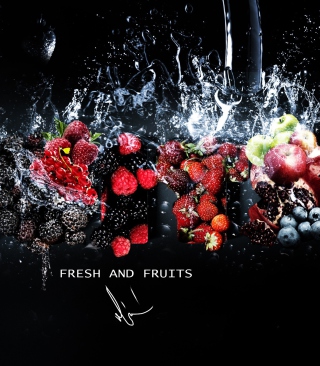Kostenloses Fresh Fruits Wallpaper für 240x320