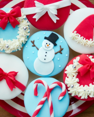 Christmas Pastry Dessert - Obrázkek zdarma pro iPhone 4
