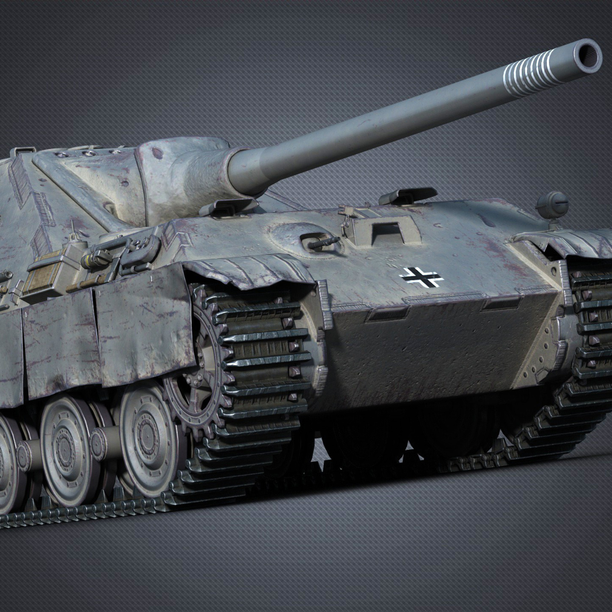 Обои World of Tanks Jagdpanther II 2048x2048