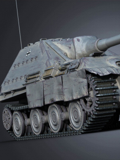 Das World of Tanks Jagdpanther II Wallpaper 240x320