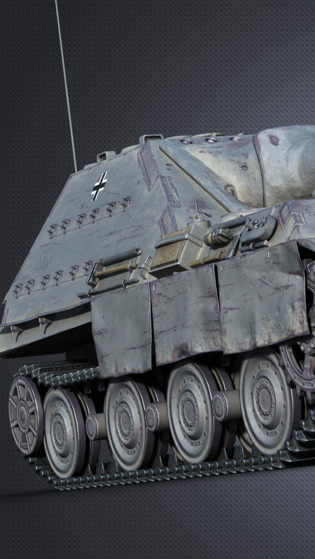 World of Tanks Jagdpanther II wallpaper 640x1136