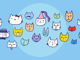 Happy Cats screenshot #1 320x240