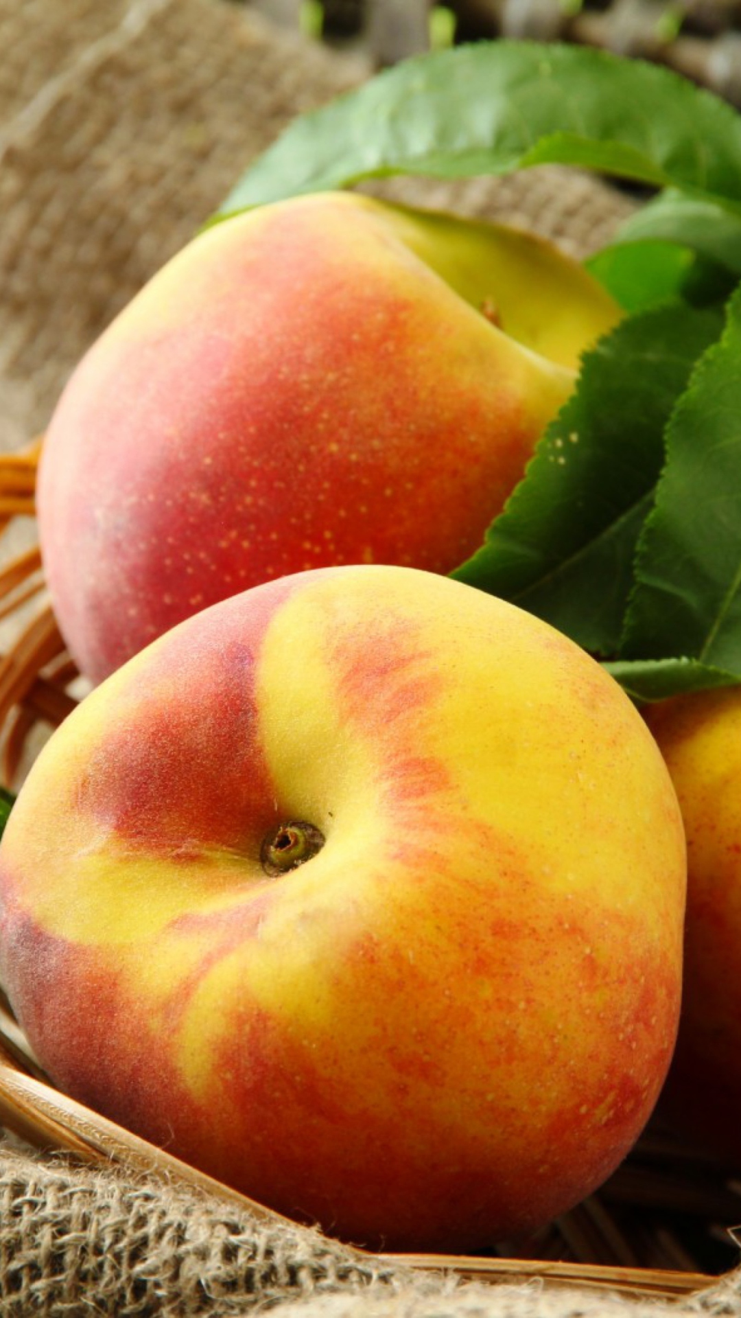 Das Fresh Peaches Wallpaper 1080x1920