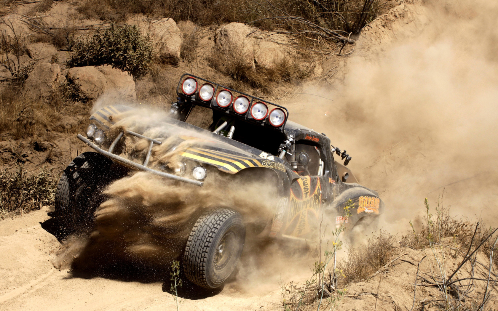 Fondo de pantalla Jesse James Trophy Truck 1680x1050