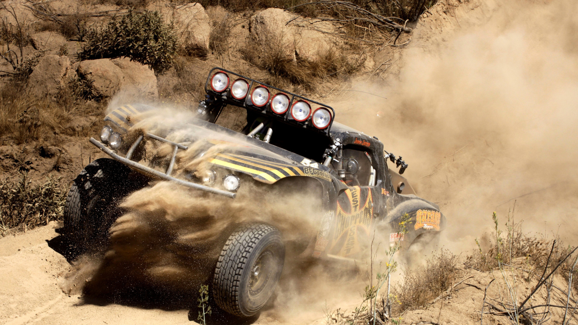 Jesse James Trophy Truck wallpaper 1920x1080