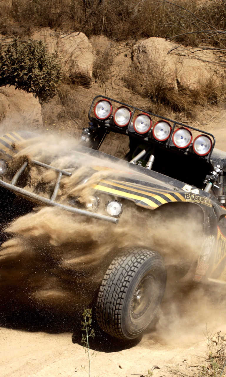 Jesse James Trophy Truck wallpaper 768x1280