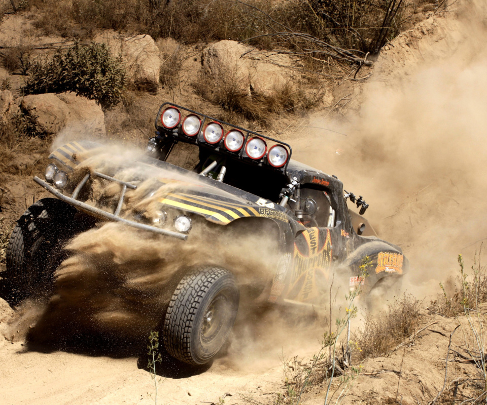 Das Jesse James Trophy Truck Wallpaper 960x800