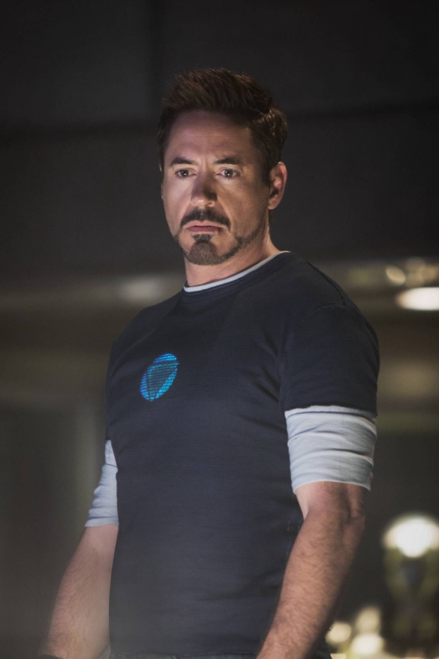 Robert Downey Jr As Iron Man 3 screenshot #1 640x960