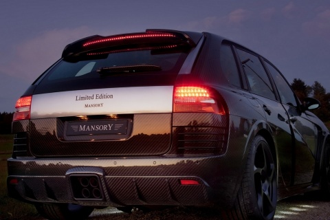 Das Porsche Cayenne Turbo Mansory Wallpaper 480x320