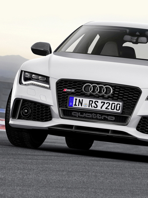 Screenshot №1 pro téma 2016 Audi RS 7 Quattro 480x640