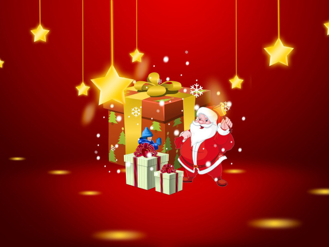 Fondo de pantalla We Wish You A Merry Christmas 640x480