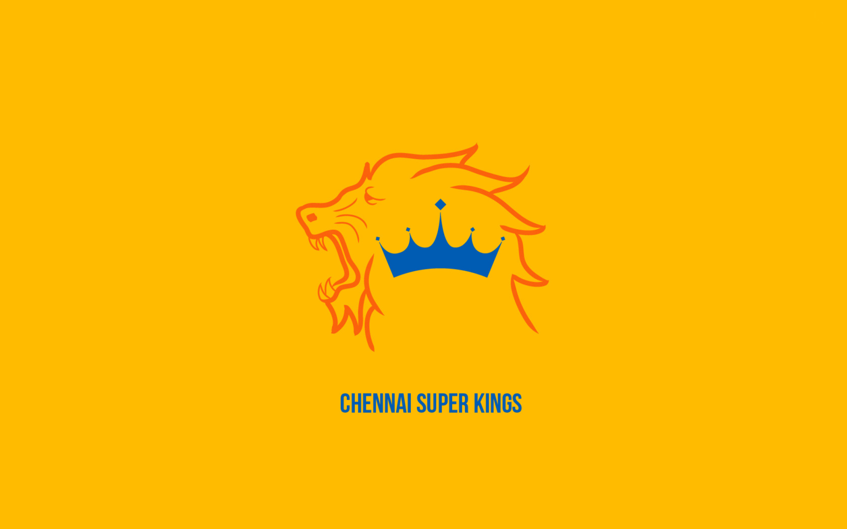 Fondo de pantalla Chennai Super Kings IPL 1680x1050