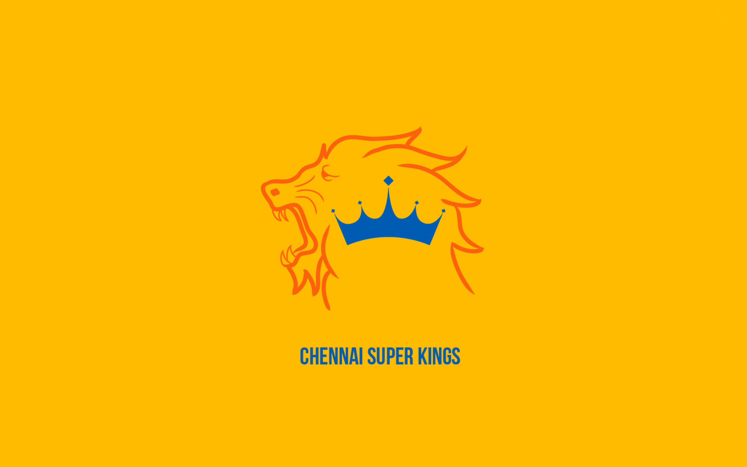 Chennai Super Kings IPL wallpaper 2560x1600